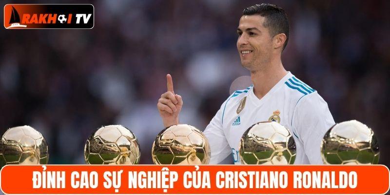 Đỉnh cao sự nghiệp của siêu sao Cristiano Ronaldo