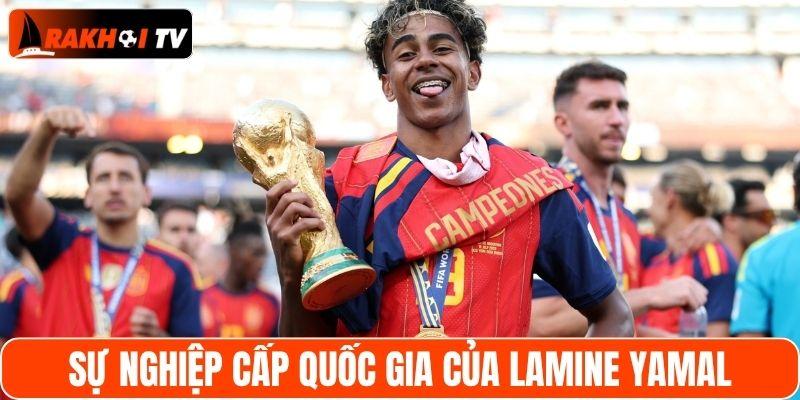 Khám phá sự nghiệp cấp quốc gia của Lamine Yamal