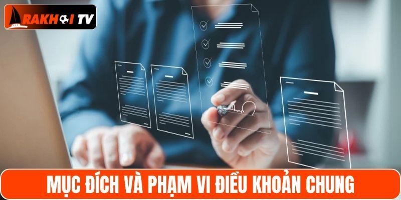 Mục đích và phạm vi của bộ điều khoản chung
